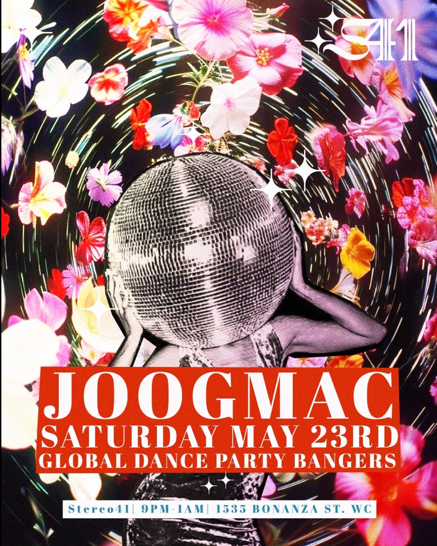Event flyer for JoogMac