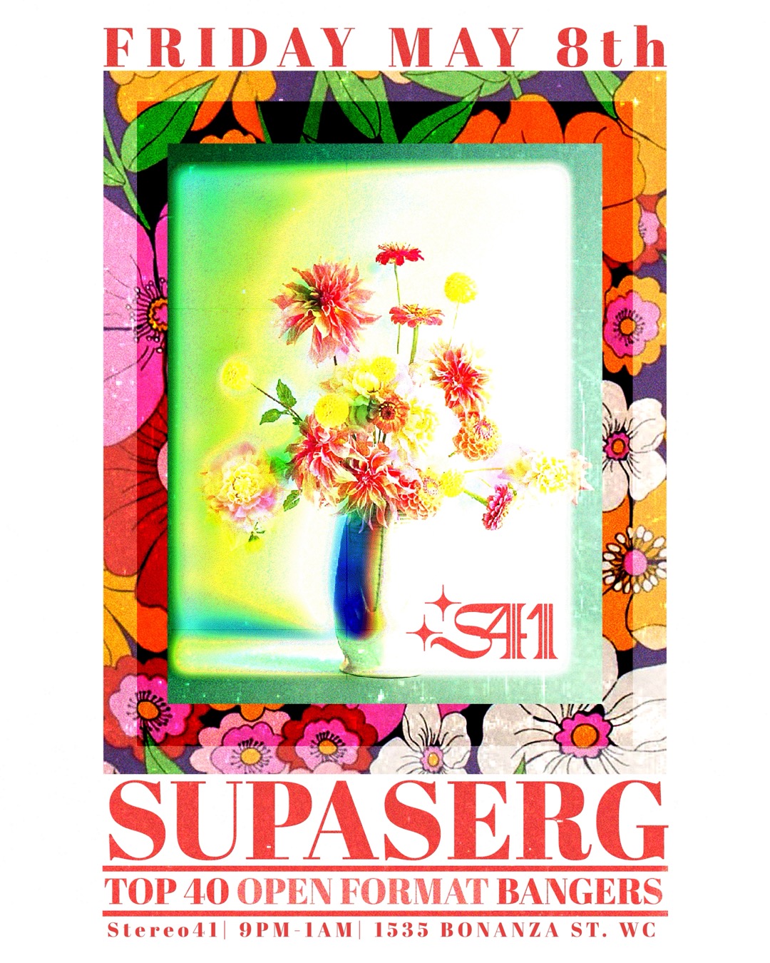 Event flyer for Supaserg